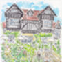 Wedding Venue Personalised Illustration, thumbnail 4 of 8