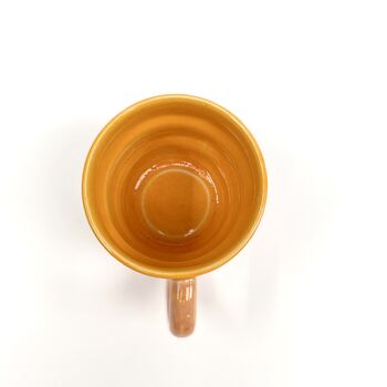 Sunrise Wavy Flat White Mug, 11 of 12