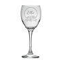 Personalised Floral Design Wine Glass, thumbnail 7 of 10