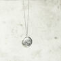 70th Or 80th Birthday Farthing Floral Locket Necklace, thumbnail 7 of 8