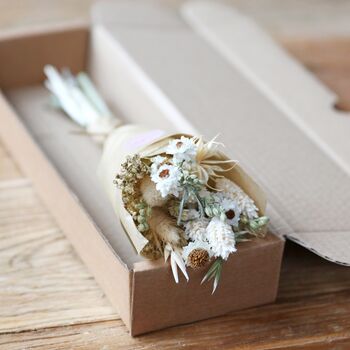 Pastel Dried Flower Posy Letterbox Gift, 5 of 6