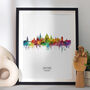 Oxford Skyline Portrait Print And Box Canvas, thumbnail 1 of 5