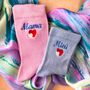 Personalised Mama And Mini Matching Socks, thumbnail 2 of 4