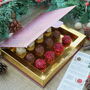 Crimson Book Of Christmas Chocolate Truffles, thumbnail 2 of 5