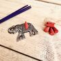 Recycled Aluminium Elephant Incense Holder, thumbnail 1 of 7