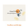 Swallow Print Rose Gold Foil Scarf, thumbnail 4 of 8