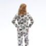 Women's Pyjamas In Organic Cotton, Paloma Long Set, thumbnail 3 of 10