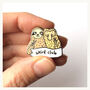 Weird Club Sloth Enamel Pin Badge, thumbnail 2 of 3