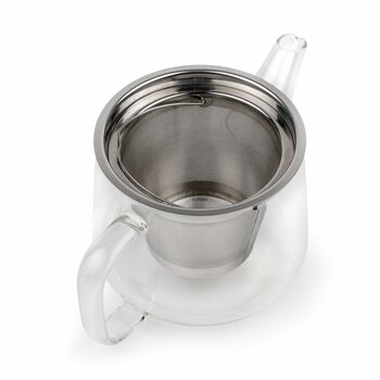 Glass Teapot Merano 1100ml With Stainless Steel Filter, 3 of 5
