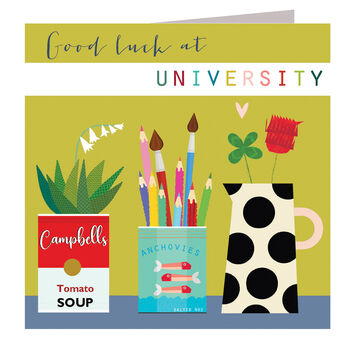 University Good Luck Pencils Card, 2 of 5