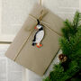 Puffin Wooden Hanging Decoration, thumbnail 3 of 7
