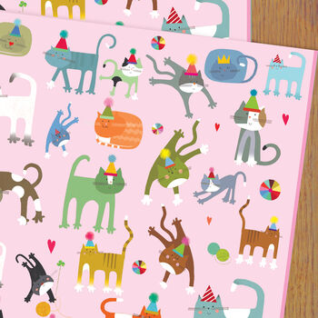 Girlie Wrapping Paper Pack, 4 of 6
