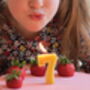 Beeswax Birthday Number Candles, thumbnail 3 of 5