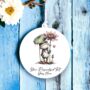 Personalised Whimsical Valentine Anniversary Love Hanging Decoration, thumbnail 5 of 10