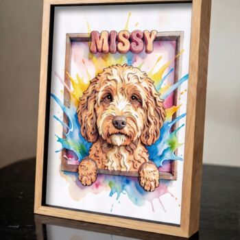 Custom Pet Art Portrait, 2 of 6