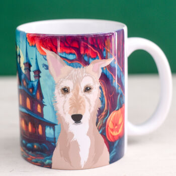Haunted Mansion Dog Mug Personalised, 9 of 12