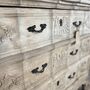 French Mid 19th Century Ornate Carved Chest Of Drawers, thumbnail 2 of 7
