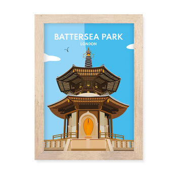 Battersea Park London Framed Print, 6 of 6