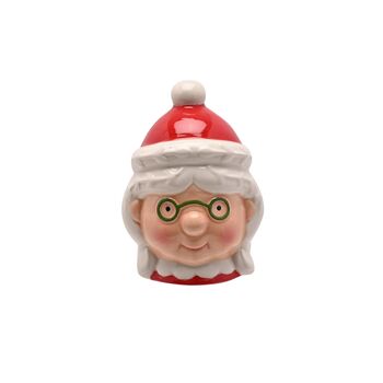 Christmas Mr And Mrs Claus Salt And Pepper Shaker Pots, 3 of 4