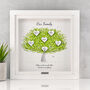 3D Personalised Grandchildren Family Tree Print In Six Colours, thumbnail 1 of 12