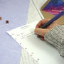 Personalised Cosmic Forest Writing Paper, thumbnail 8 of 11