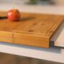 Wooden Chopping Board Over Edge Counter Serving Tray, thumbnail 2 of 12
