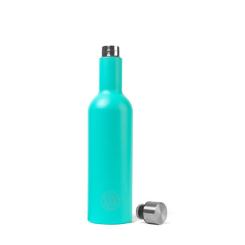 Turquoise Insulated Wine Bottle, 7 of 9