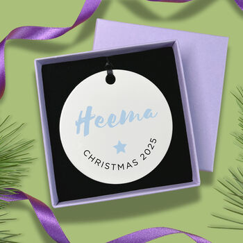 Personalised Christmas Bauble, 7 of 7