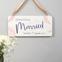 Personalised Calligraphy Wedding Sign, thumbnail 3 of 6