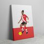 Theo Walcott Southampton Football Canvas, thumbnail 1 of 2