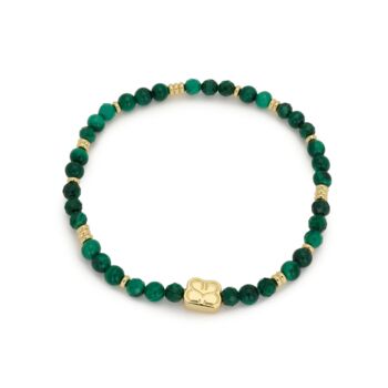 Wonder Green Gemstone Stretch Bracelets, 3 of 6