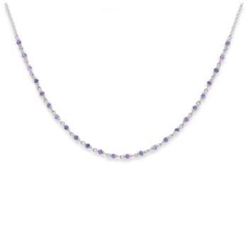 Panacea Silver Plated Gemstone Necklaces, 5 of 12