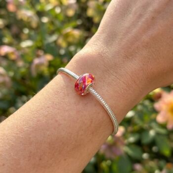 Anniversary Flower Jewellery Charm Bead, 2 of 3