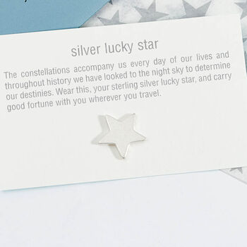 Blank Birthday Card With Sterling Silver Keepsake, 5 of 10