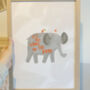 Positive Elephant Children's Print, thumbnail 3 of 3