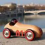 Vilac Natural Wooden Vintage Racing Car, thumbnail 1 of 3