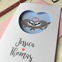 Personalised Sloths Valentine's Card, thumbnail 3 of 4