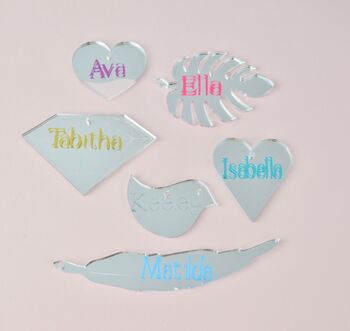 Personalised Jewellery Stand, Adjustable Height Gold, Silver Or White, 8 of 10