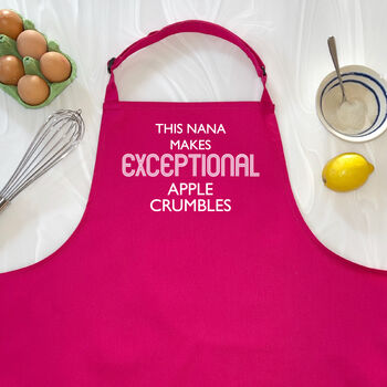 Grandma Makes Exceptional… Personalised Apron, 5 of 6