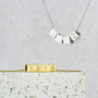Special Date Cubed Bead Necklace, thumbnail 8 of 9
