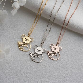 Wild Heart Koala Necklace, 3 of 10