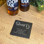 Personalised Square Slate Coaster For Any Occasion, thumbnail 3 of 3