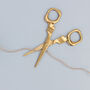 Skull Scissors For Embroidery And Crafts, thumbnail 5 of 6