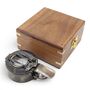 Personalised Gunmetal British Army Prismatic Marching Compass, thumbnail 2 of 12