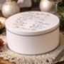 Personalised Festive Hand Written Recipe Tin, thumbnail 2 of 3