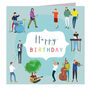 Music Happy Birthday Card, thumbnail 3 of 5
