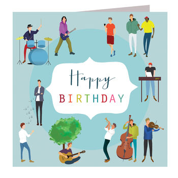 Music Happy Birthday Card, 3 of 5