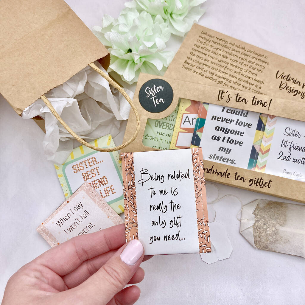 Sister Gift Tea By victoria mae designs | notonthehighstreet.com