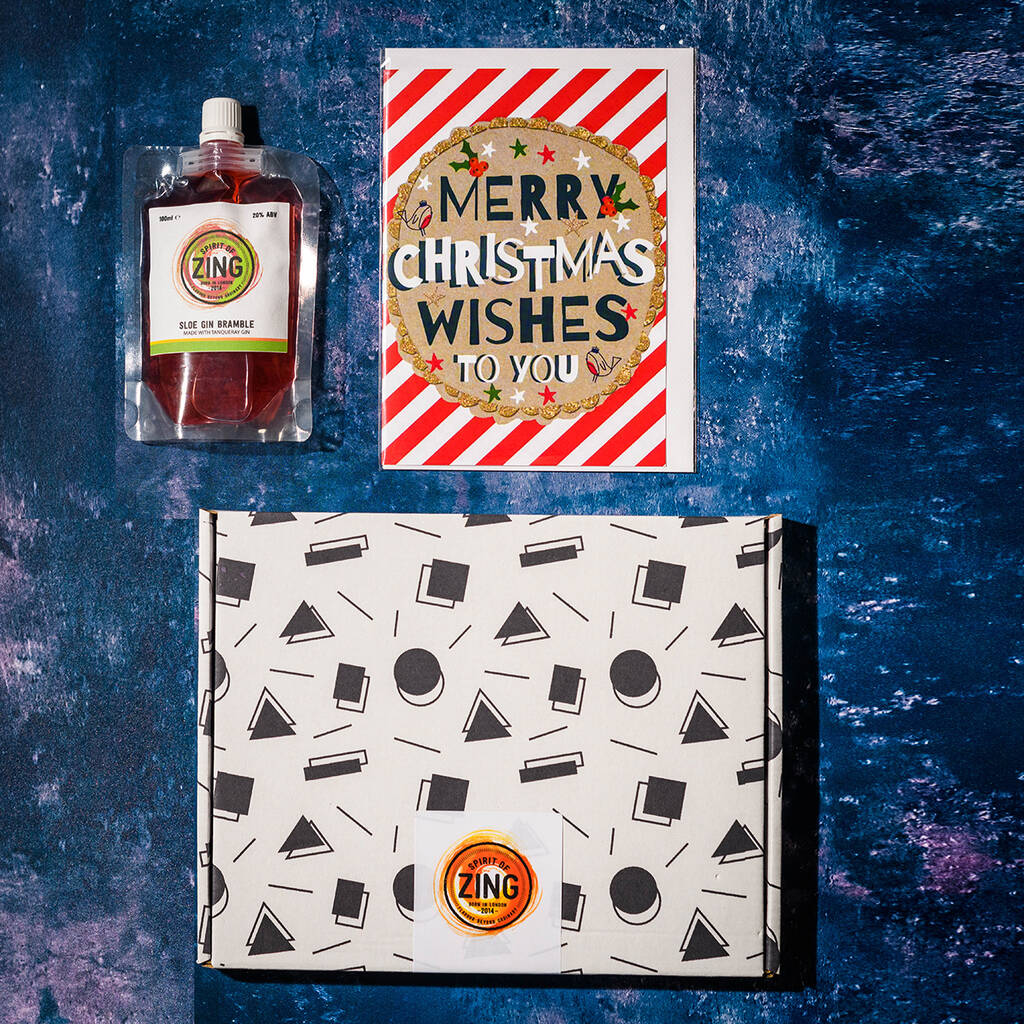 Image of Personalised Christmas Cocktail Cards