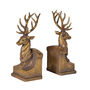 Pair Of Stags Bookends, thumbnail 2 of 4